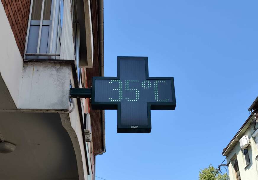 35 stepeni vrucina, temperature