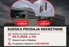 (FOTO) Poslovni potencijal u Prijedoru: Zakazana sudska prodaja kompleksa vrijednog 3,38 miliona KM