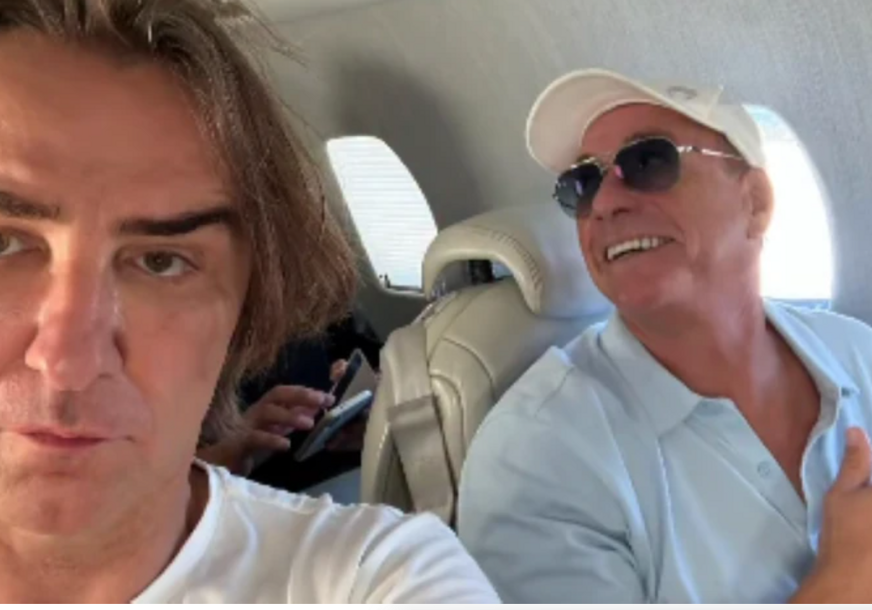 Željko Mitrović i Žan-Klod Van Dam napravili haos na Sardiniji: Poslije lude noći privatnim avionom krenuli za Beograd