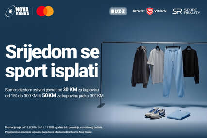 Srijedom se sport isplati: Nova banka vraća novac za kupovinu sportske opreme