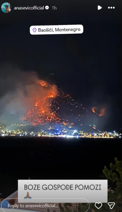 crna gora, požari