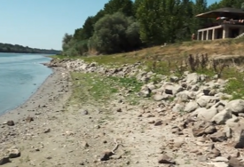 "Vodostaj Dunava nikada nije bio ovako nizak" Vukovarska ada se spojila sa obalom Srbije, granica „nestala“ pod nogama
