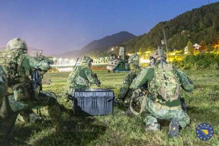 (FOTO) EUFOR izveo vježbu kod Foče „Prisustvo koje se vidi, SPREMNOST kojoj se vjeruje“