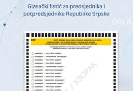 (FOTO) CIK objavio izgled glasačkog listića: Umjesto "iksa" popunjavati kružić