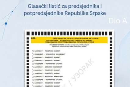 (FOTO) CIK objavio izgled glasačkog listića: Umjesto "iksa" popunjavati kružić