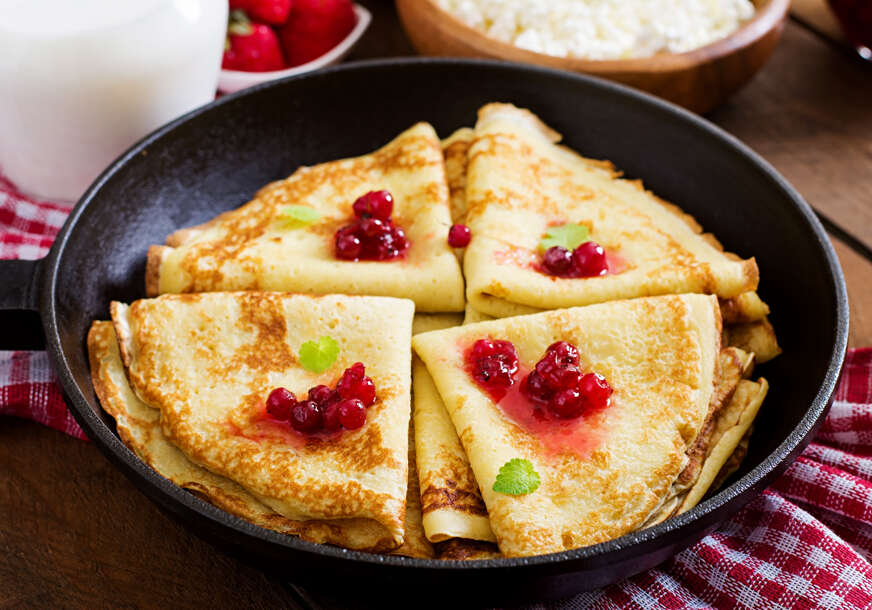 Nema ni mlijeka, ni jaja: Recept za posne palačinke od 2 sastojka