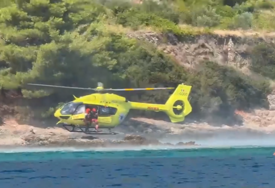 Prava drama na Hvaru: Žena izgubila svijest i poplavila, spasioci do nje stigli helikopterom