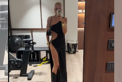 PUCA OD SEKSEPILA Kristina Bekvalac u haljini koja ostavlja bez daha, mreže se usijale