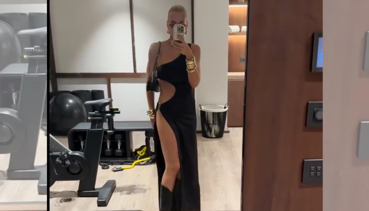PUCA OD SEKSEPILA Kristina Bekvalac u haljini koja ostavlja bez daha, mreže se usijale