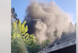 (VIDEO) Vatrogasci na terenu: Gori Titova vila u Bugojnu