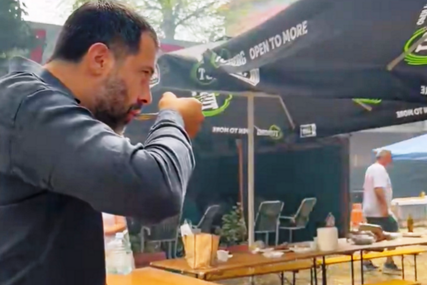 (VIDEO) "Dobro je, ima nešto i na kašiku!" Igor Dodik posjetio Gastro susrete u Brodu