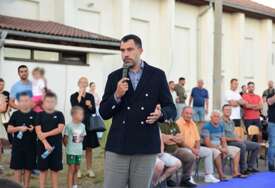 Mjesto okupljanja mladih: Otvoreno novo košarkaško igralište u Omarskoj, prisustvovao i Igor Dodik