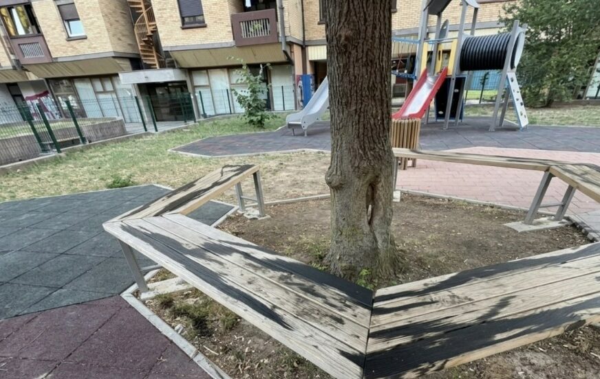 klupe, motorno ulje