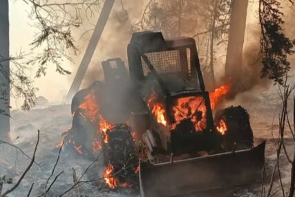 (VIDEO, FOTO) "PREPUŠTENI SMO SAMI SEBI" Herojska borba šumara kod Bosanskog Petrovca, bagerima i naprtnjačama PROTIV VATRE