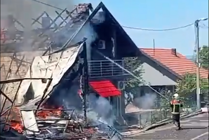 (VIDEO) VATRU GASILO 200 LJUDI Nekoliko sati poslije smrti oca, porodici Humkić u Zelenici požar uništio kuću i firmu od koje živi 14 porodica