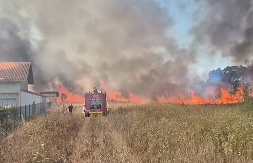 požar kod aleksandrovca