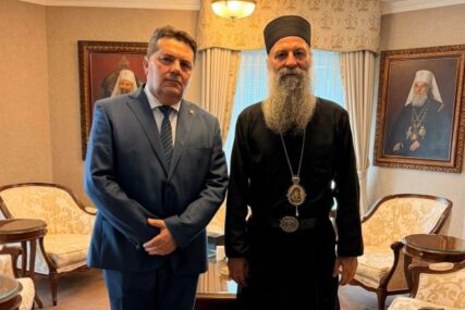 "SPC predstavlja garanciju jedinstva" Stevandić razgovarao sa patrijarhom Porfirijem