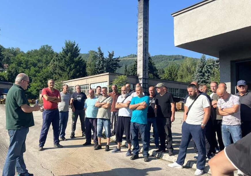 protest zeničkih rudara