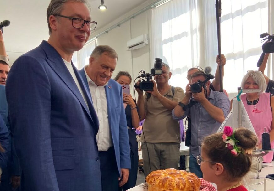 (VIDEO) „Drvar nije zaboravljen“ Vučić i Dodik obećali pomoć i nastavak ulaganja