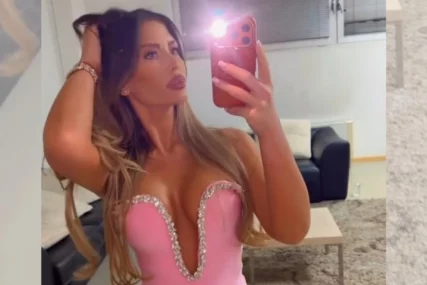 ANA RADULOVIĆ RASPAMETILA PRATIOCE Uska roze haljina i DUBOKI DEKOLTE privukli svu pažnju