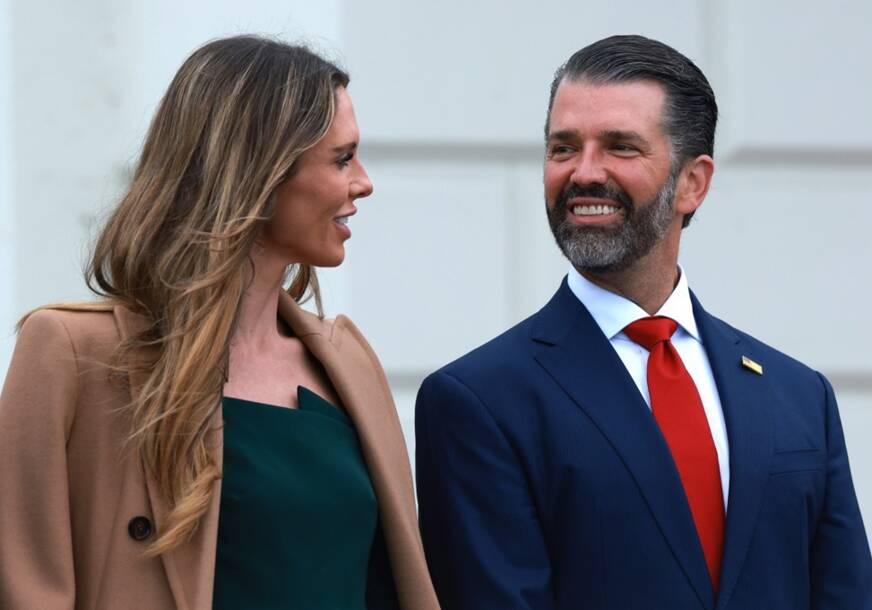 Betina Anderson i Donald Tramp Mlađi