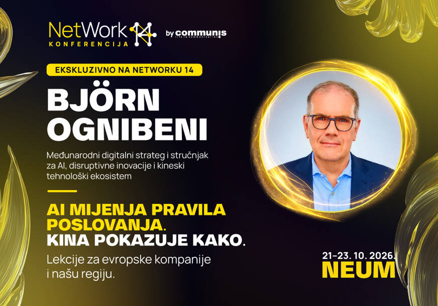 Silikonska dolina više nije jedina adresa za digitalnu budućnost: Björn Ognibeni na NetWorku 14 otkriva šta biznisi mogu naučiti od Kine