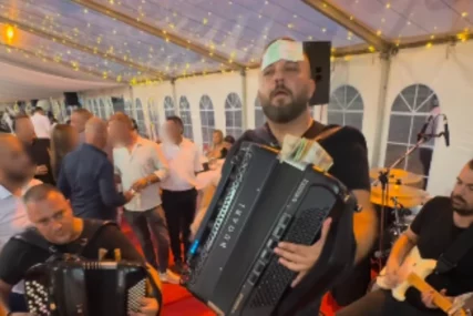 (VIDEO) Harmonikaš ovim gestom sve oduševio: Nestalo struje usred slavlja, Borko Radivojević spasio stvar