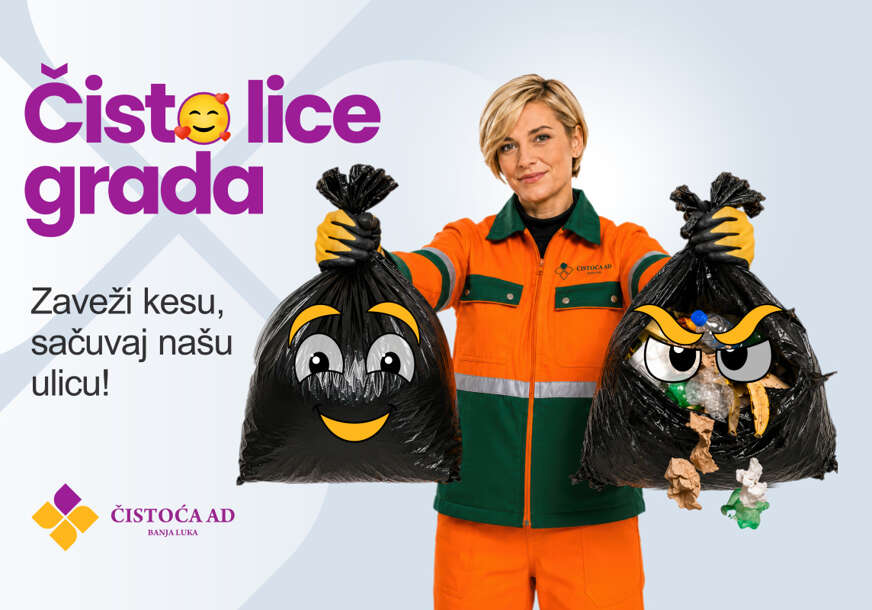 Čisto lice grada - zaveži kesu