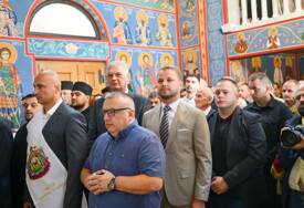 (FOTO) "Snaga vjere i naroda" Stanivuković na obilježavanju 105 godina Hrama Uspenja Presvete Bogorodice u Modriči