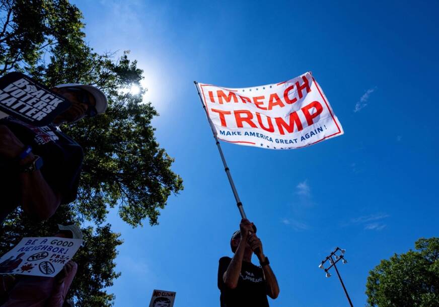 protest protiv Donalda Trampa
