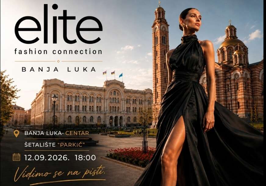 MODNI SPEKTAKL U SRCU BANJE LUKE Žana Bjelinić i E'Couture Models pretvaraju "Parkić" u pistu dugu 130 metara
