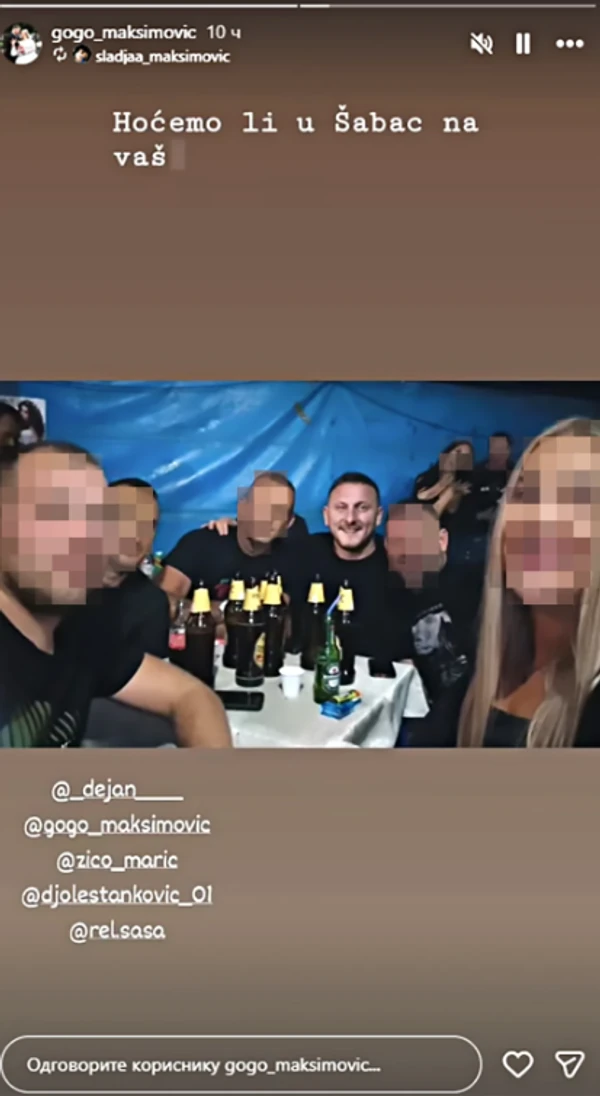 FOTO: GOGO_MAKSIMOVIC/INSTAGRAM/SCREENSHOT 