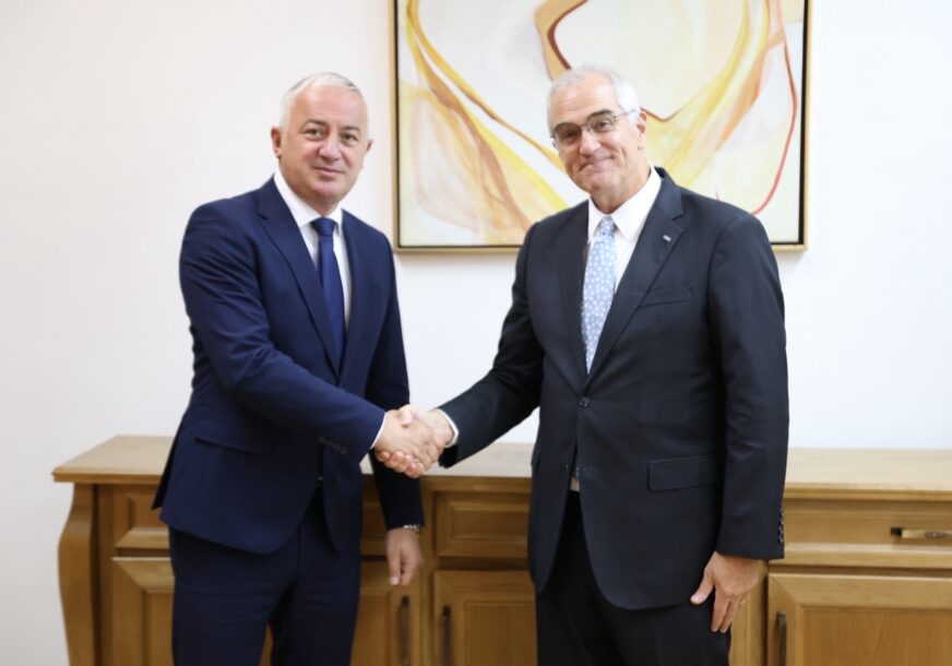 (FOTO) "Pošteni izbori temelj svake demokratije" Borenović održao sastanak sa šefom Misije OEBS u BiH