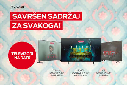 m:tel IPTV - savršen sadržaj za svakoga: Gledajte najbolje TV sadržaje na novom televizoru
