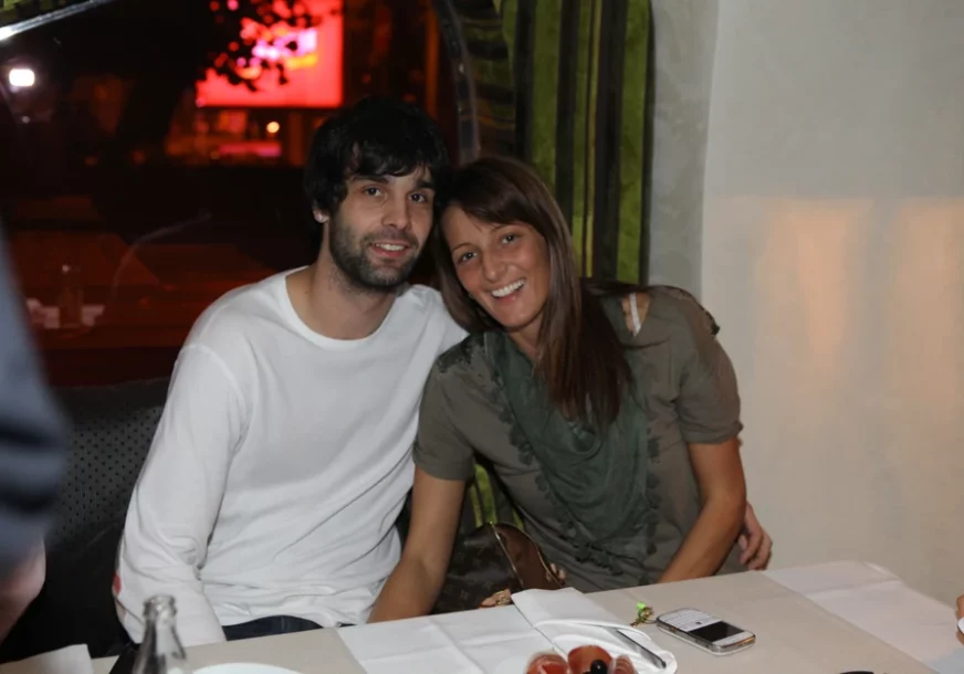 Miloš Teodosić i Maja Ognjenović
