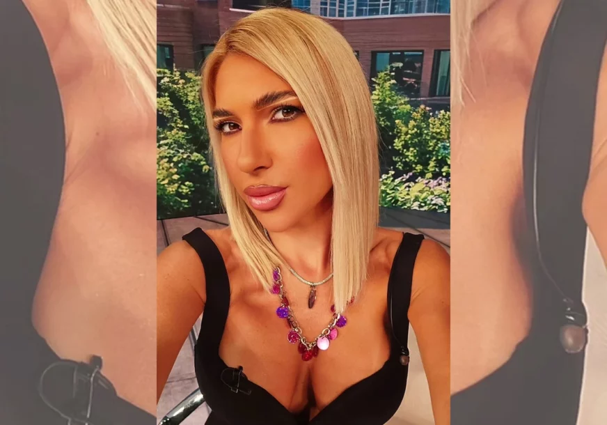 (FOTO) Jovana Jeremić zapalila mreže: U crnom korsetu poslala misterioznu poruku o ljubavi