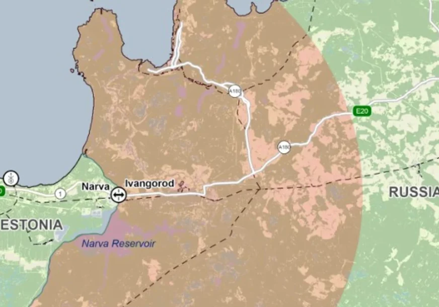  (MAPA) Kako bi Rusija mogla da testira NATO: Scenario počinje u estonskom gradu Narvi