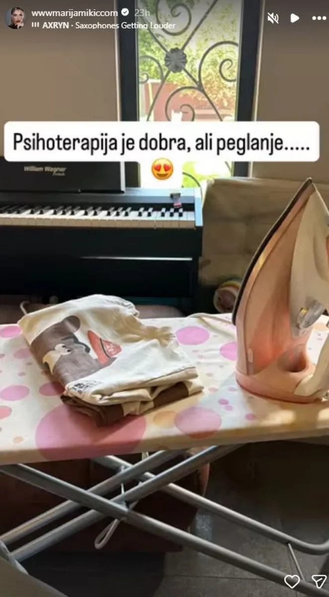 FOTO: WWWMARIJAMIKICCOM/INSTAGRAM/SCREENSHOT