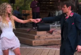 (FOTO) Zavoljeli se na snimanju: Vjenčale se zvijezde filma "Nedelja", napravili svadbu za pamćenje