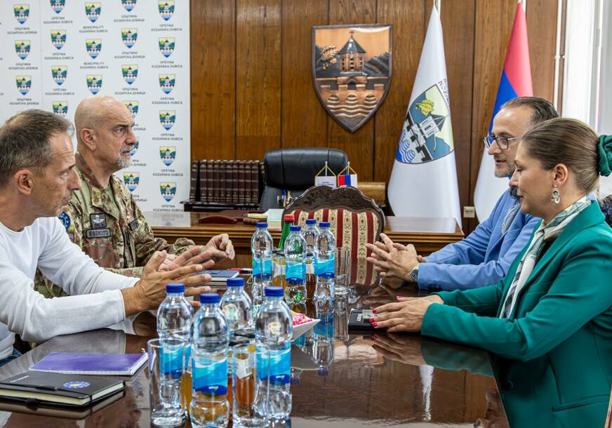 (FOTO) Prilika za razgovor i jačanje odnosa: Komandant EUFOR Mauricio Fronda posjetio Prijedor i Kozarsku Dubicu