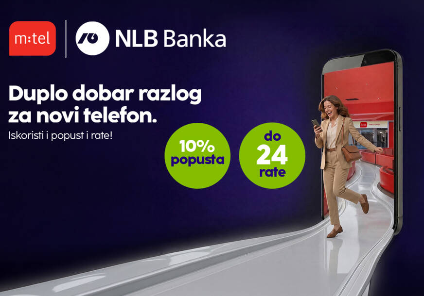 Duplo dobar razlog za novi telefon - 10% popusta i plaćanje na rate