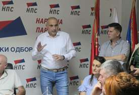 (FOTO) Banjac u Trebinju "Cilj na me direktni mandat, NPS u Hercegovini ljude spremne da se bore za rezultat"