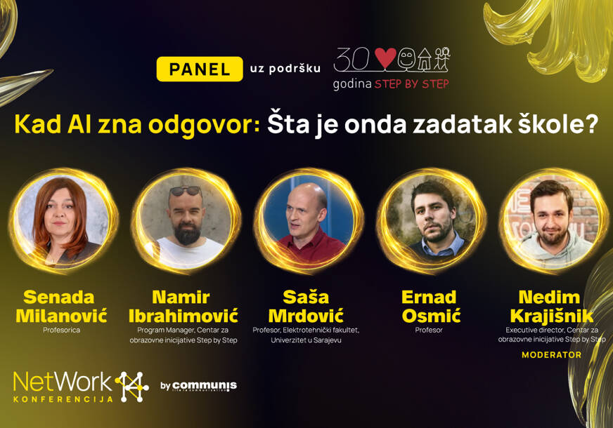 AI je već u učionicama u BiH: NetWork 14 otvara pitanje šta to znači za školu, znanje i tržište rada