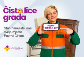 Akcija „Čisto lice grada“ donosi novu poruku: Za kabasti otpad postoji pravo mjesto – pozovi Čistoću!