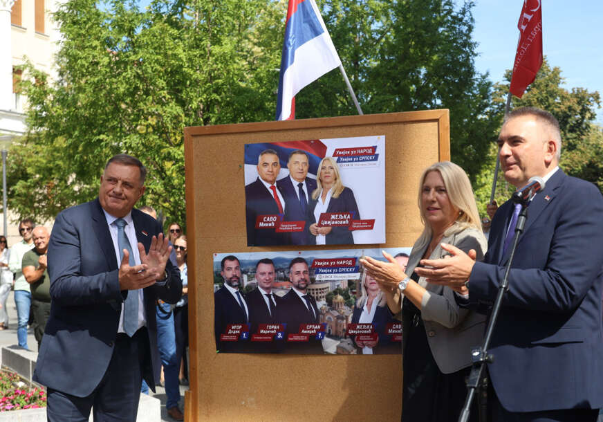 KANDIDAT ZA PREDSJEDNIŠTVO BiH Cvijanovićeva sigurna u pobjedu Dodikovog tima