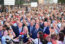 (VIDEO, FOTO) "Naš program je stabilna Srpska" Cvijanovićeva poručila da je SNSD na čelu sa Dodikom spreman da provodi sve zacrtane ciljeve