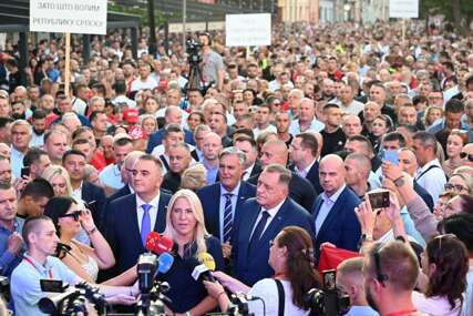 (VIDEO, FOTO) "Naš program je stabilna Srpska" Cvijanovićeva poručila da je SNSD na čelu sa Dodikom spreman da provodi sve zacrtane ciljeve