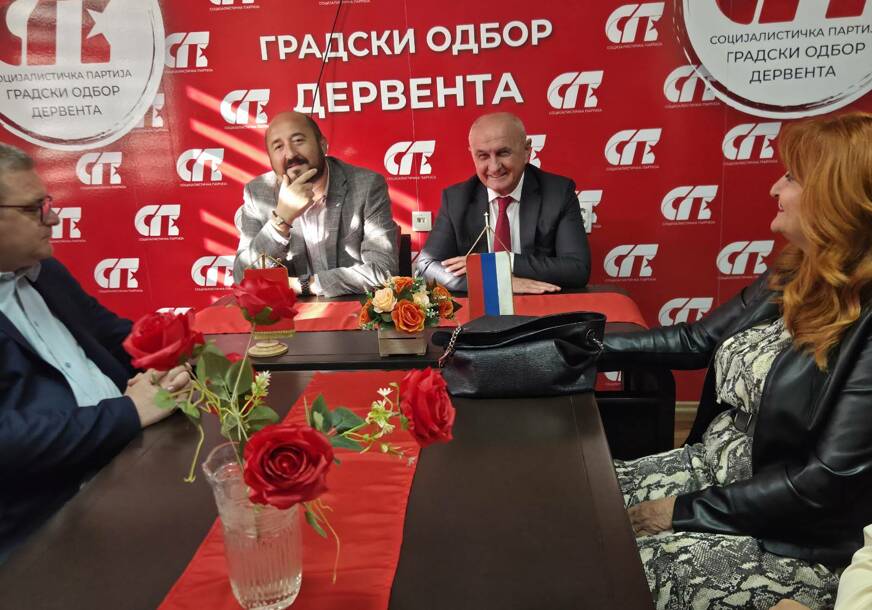 Petar Đokić u Derventi: Socijalisti su uvijek uz narod