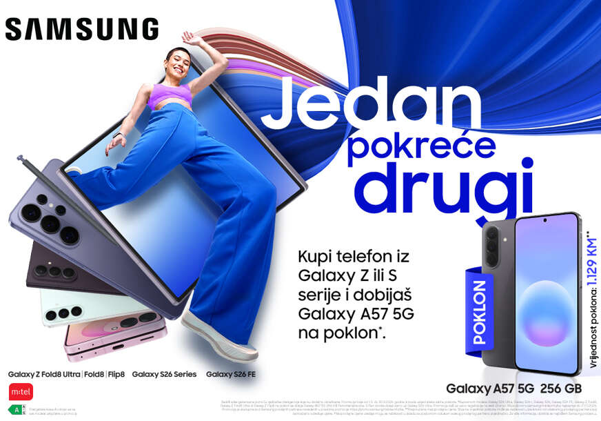 Jedan pokreće drugi: Novi Galaxy iz S ili Z serije donosi vam Galaxy A57 na poklon!