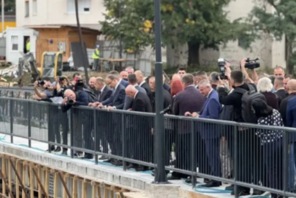 MOST KOJI ĆE POVEZATI VIŠEGRAD Minić i Macut obišli radove, evo koliko vrijedi projekat